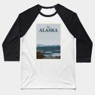 Visit Alaska Baseball T-Shirt